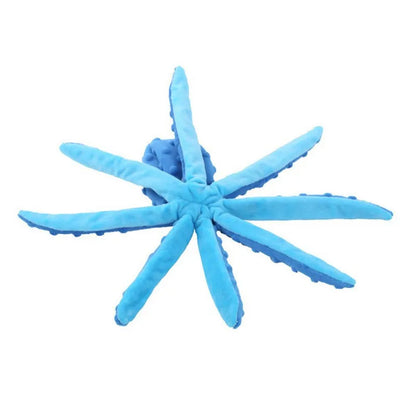 8 Legs Octopus Soft Stuffed Plush Squeaky Toy - PuppiHome