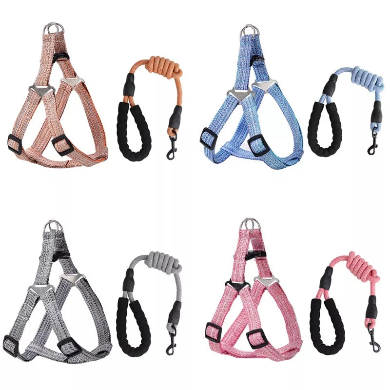 Pet Dog Harness No Pull Adjustable Leash - PuppiHome