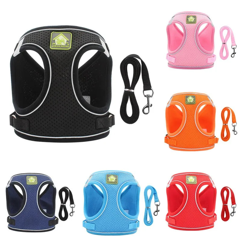 Pet Dog Harness with Leash Set - PuppiHome