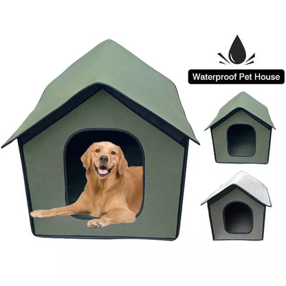 Foldable Pet Dog Waterproof House - PuppiHome