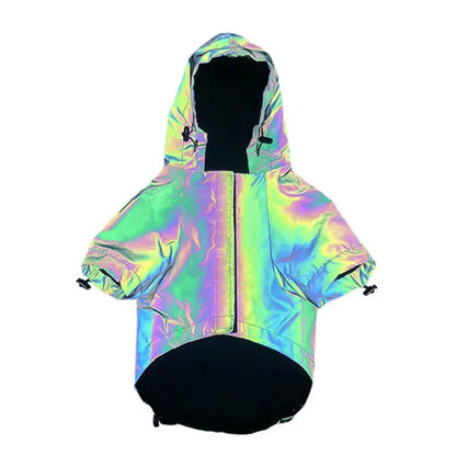 Fashion Pet Dog Flashing Hoodie Jacket Reflective - PuppiHome