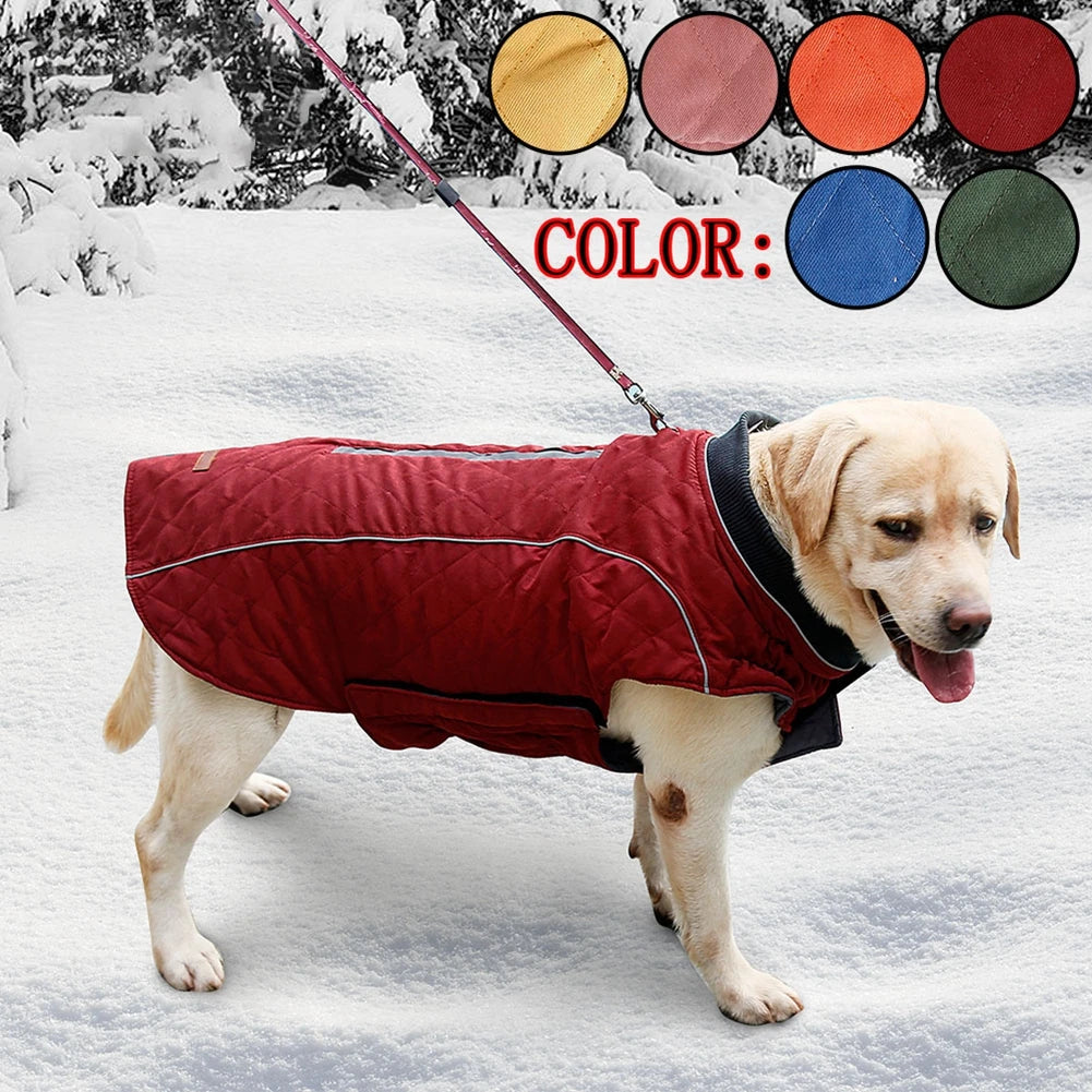 Reflective Pet Dog Down Jacket Winter Warm - PuppiHome