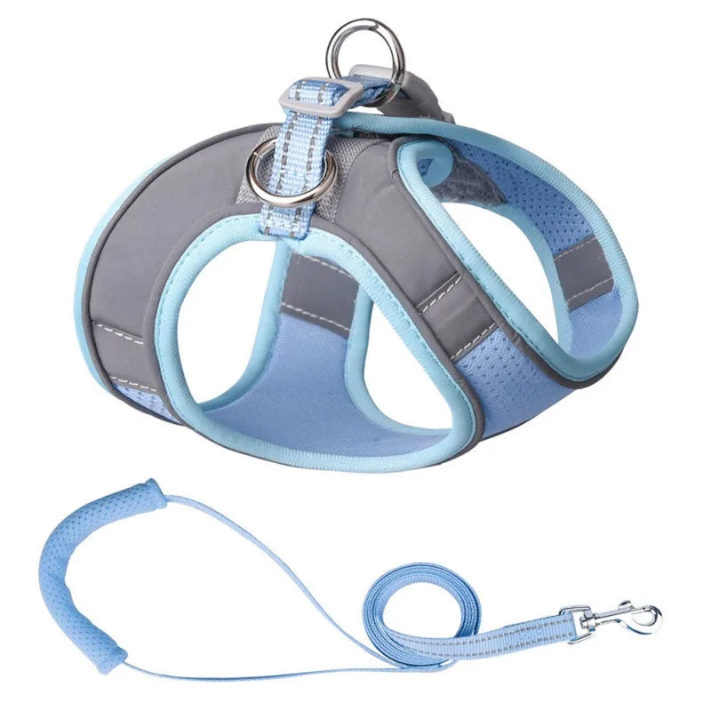 Pet Dog Harnesses Vest Leash Set Adjustable - PuppiHome