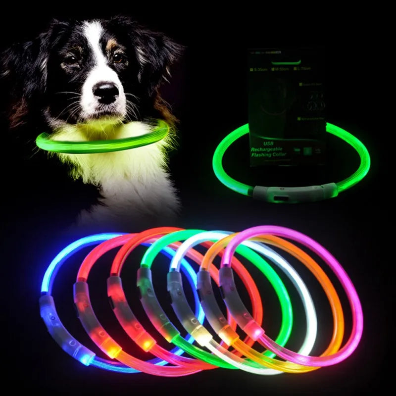 USB Charging Pet Dog Collar Adjustable - PuppiHome