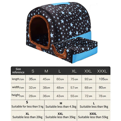 Pet Dog Warm House Comfortable - PuppiHome