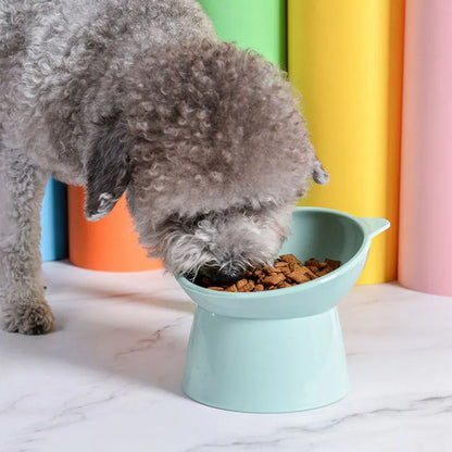 Pet Dog Raised Stand food bowl - PuppiHome