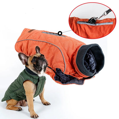 Reflective Pet Dog Down Jacket Winter Warm - PuppiHome