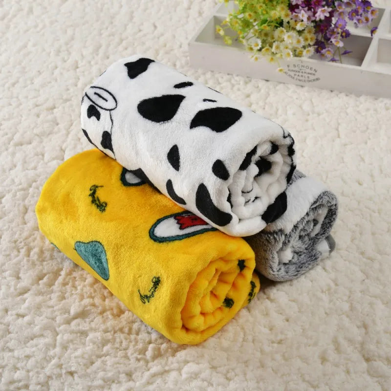 Pet Dog Blanket Soft Fleece Bed - PuppiHome