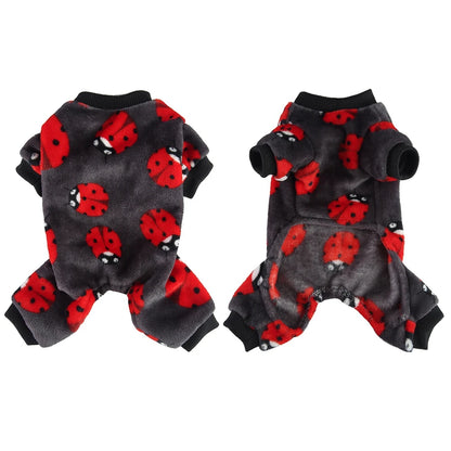 Pet Dog Pajamas Winter Warm Coat - PuppiHome