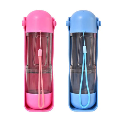 4 in 1 Pet Dog Portable Water Bottle - PuppiHome