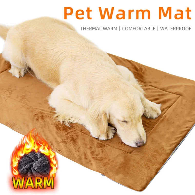 Pet Dog Bed Self Heating Pads Mat - PuppiHome