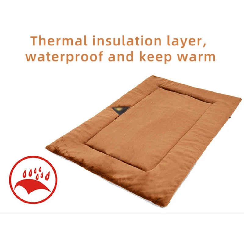 Pet Dog Bed Self Heating Pads Mat - PuppiHome