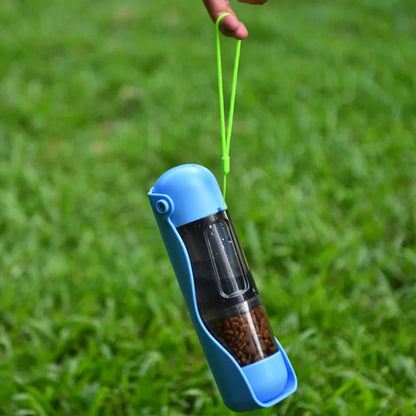 4 in 1 Pet Dog Portable Water Bottle - PuppiHome