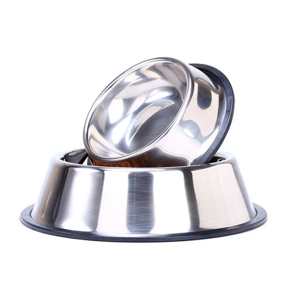 Pet Dog Stainless Steel Feeding Bowl - PuppiHome