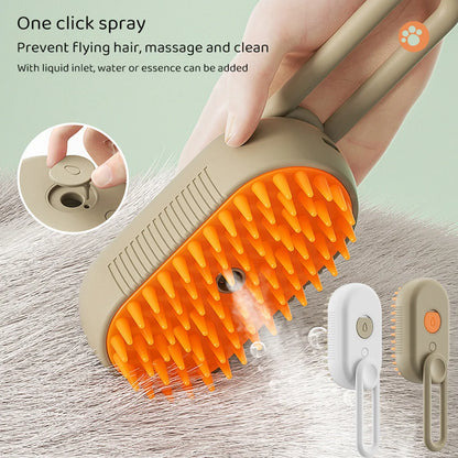 Pet Dog Electric Spray Massage Comb - PuppiHome