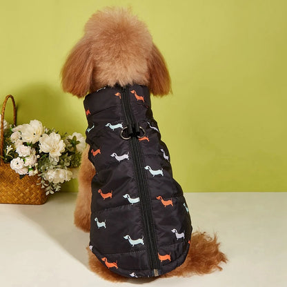 Winter Warm Pet Dog Windproof Coat Jacket - PuppiHome