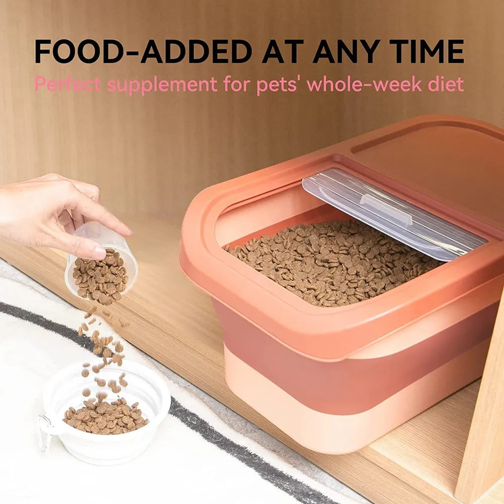 Pet Dog Food Storage Container - PuppiHome