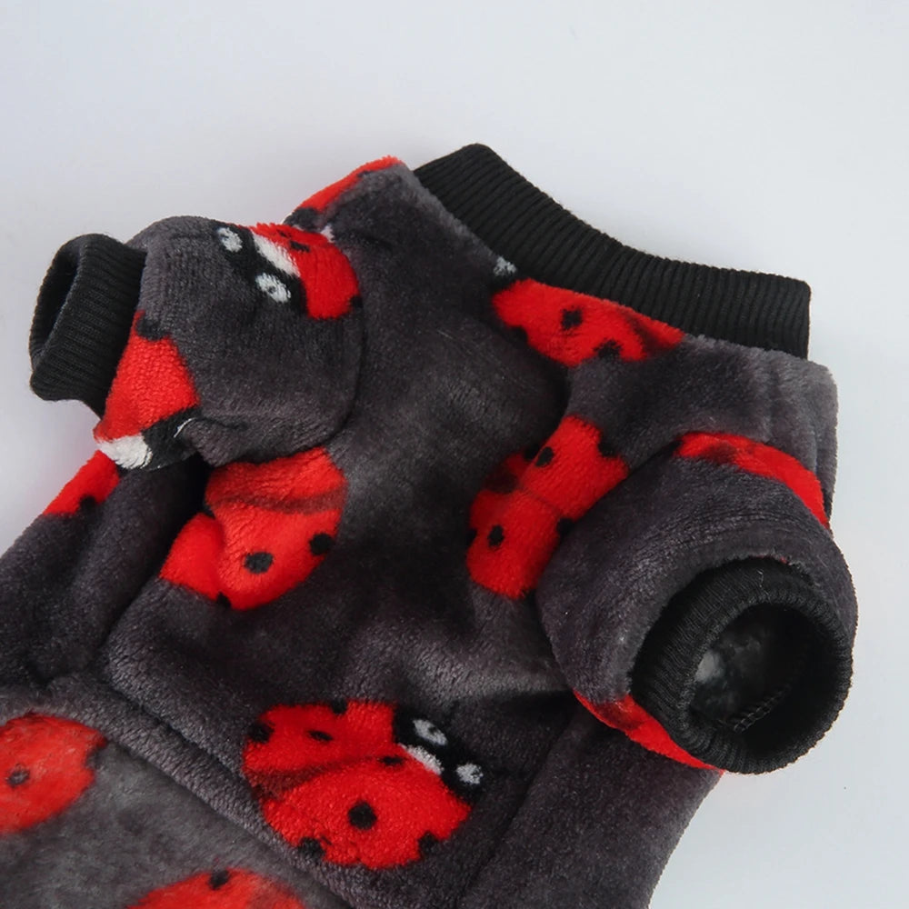 Pet Dog Pajamas Winter Warm Coat - PuppiHome