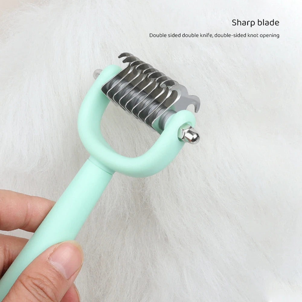 Pet Dog Grooming Hair Removal Comb Set - PuppiHome