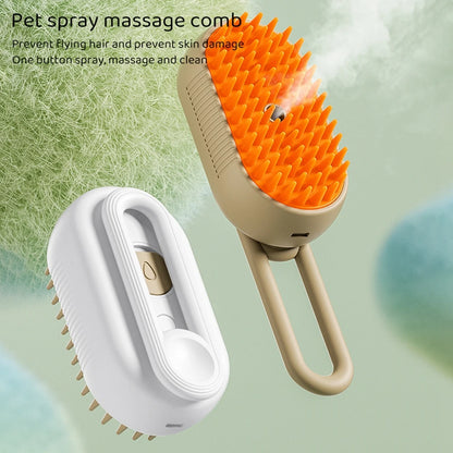 Pet Dog Electric Spray Massage Comb - PuppiHome