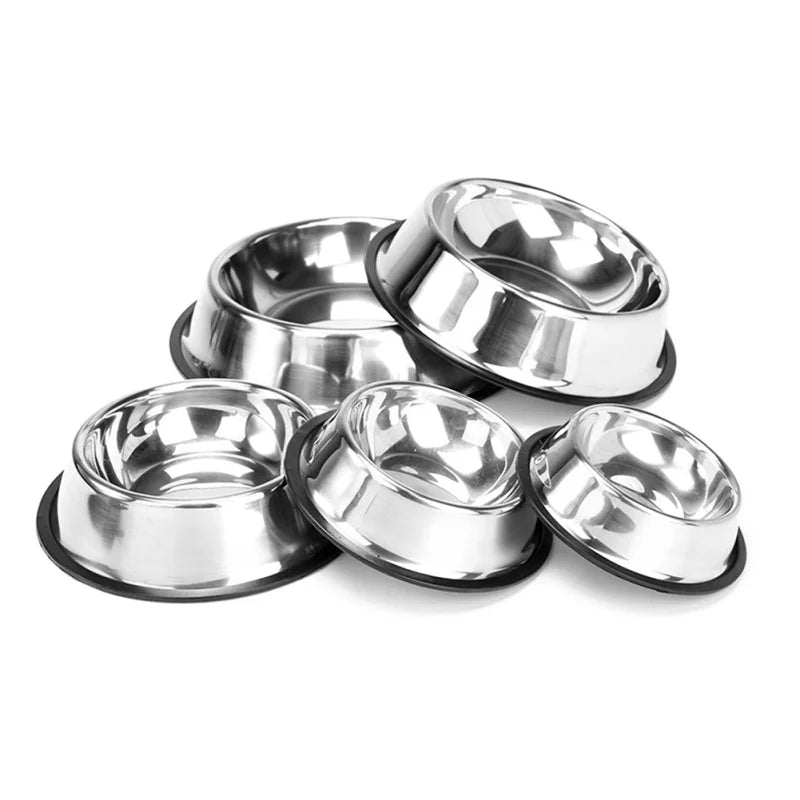 Pet Dog Stainless Steel Feeding Bowl - PuppiHome