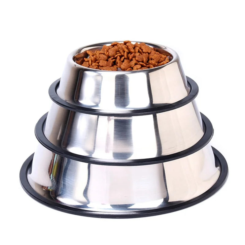 Pet Dog Stainless Steel Feeding Bowl - PuppiHome