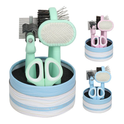 Pet Dog Grooming Hair Removal Comb Set - PuppiHome