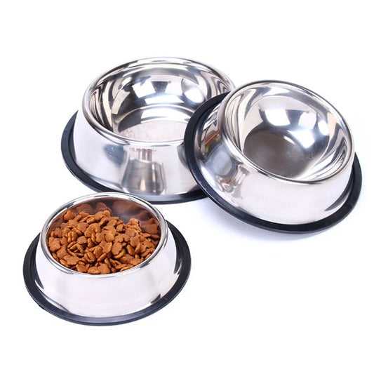 Pet Dog Stainless Steel Feeding Bowl - PuppiHome