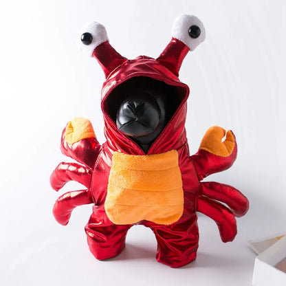 Funny Halloween Pet Dog Costumes Crab Suit - PuppiHome