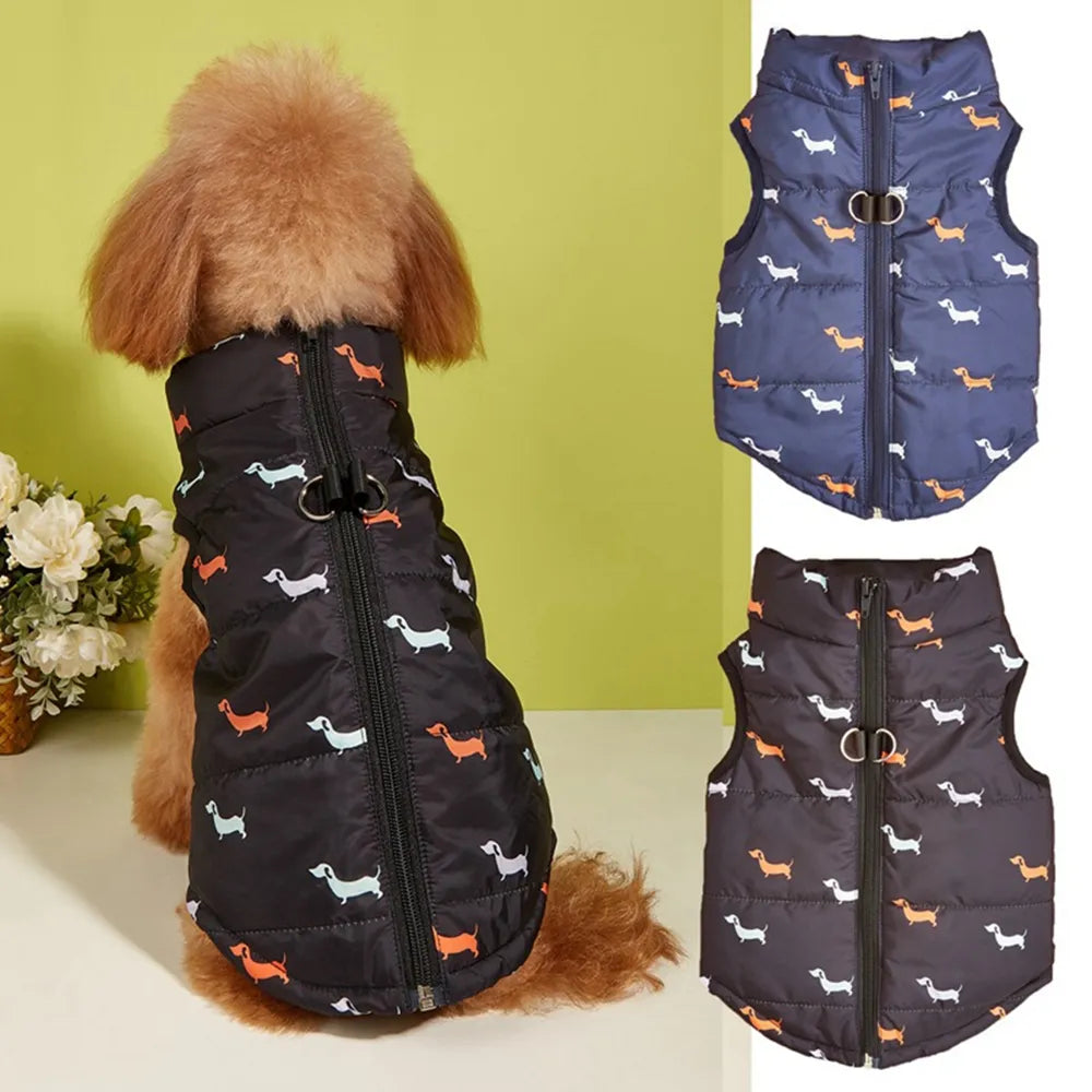 Winter Warm Pet Dog Windproof Coat Jacket - PuppiHome